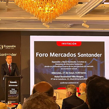Master Battery participa en el Foro de Mercados de Banco Santander
