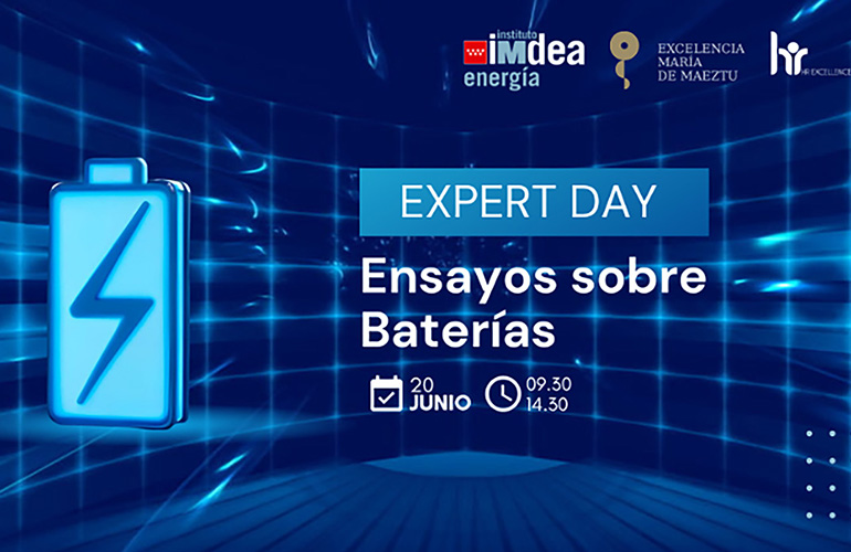 Master Battery ha participado en la jornada “Ensayos sobre Baterías” organizada por IMDEA Energía