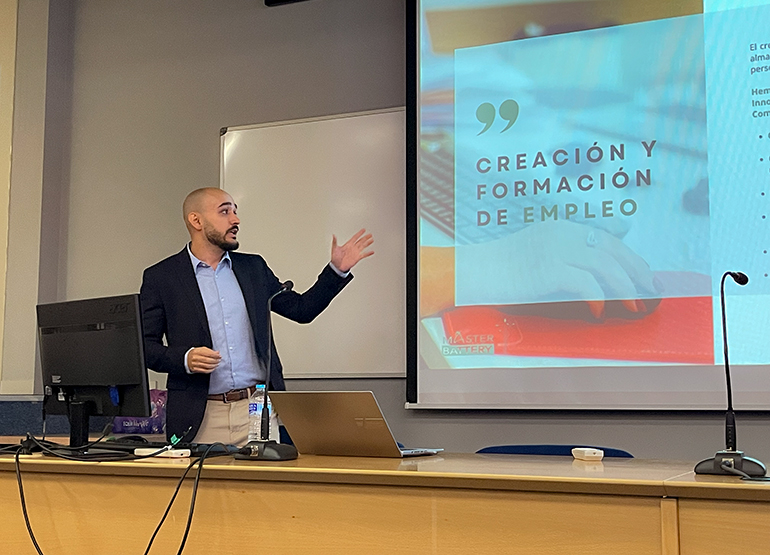 Master Battery presenta su oferta de empleo y prácticas en la ETSIDI – UPM