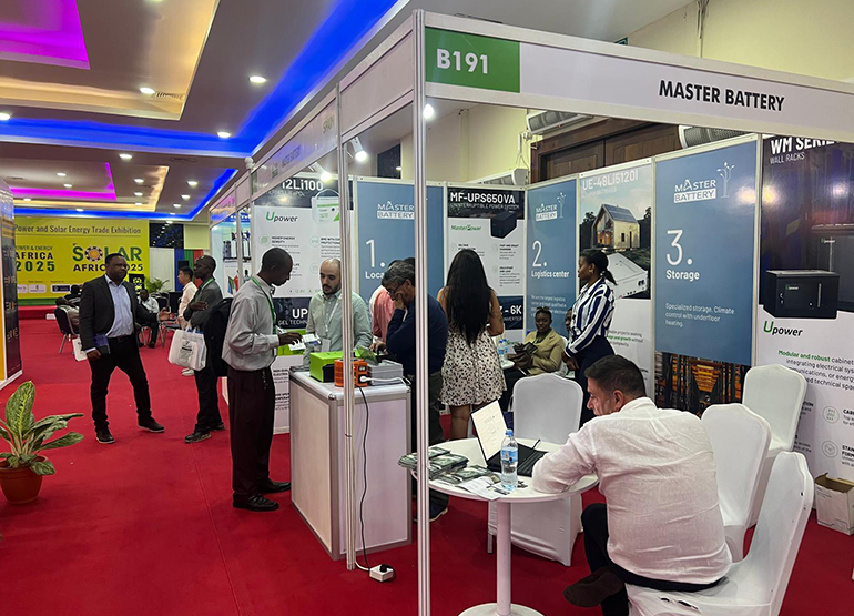 Master Battery participa en la Feria Power & Energy Tanzania 2025 e impulsa su internacionalización con la puesta en marcha de su Delegación en esta región del continente africano